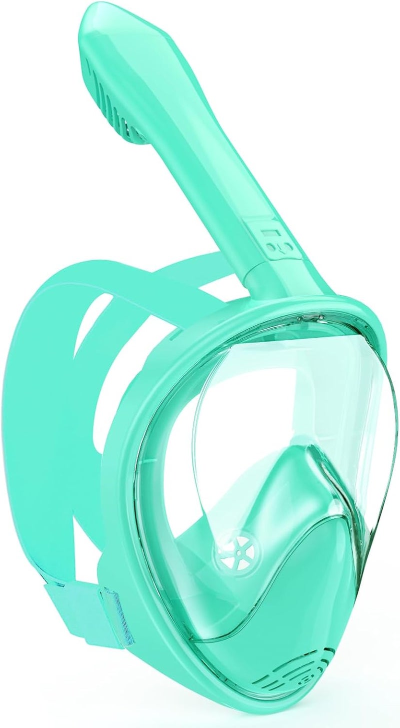 Hydiview Kids Snorkel Mask Full Face, Snorkeling Gear for Kids 2-14 with Camera Mount, 180 Degree Panoramic View Snorkeling Set Anti-Fog Anti-Leak - Image 1